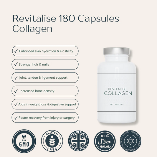 Collagen Revitalise 180 Capsules (For Cats and Dogs)